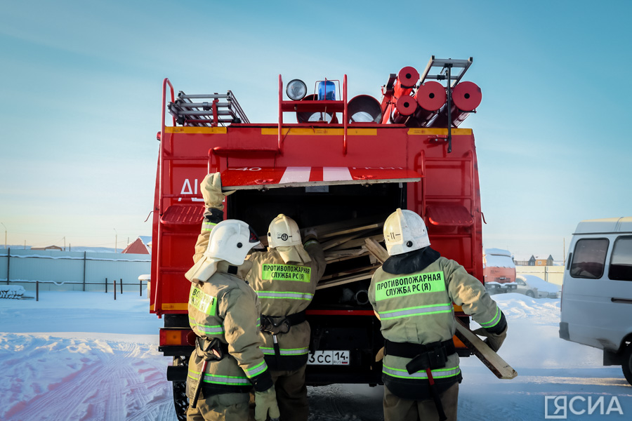 В Якутии провели испытания для тушения пожаров 