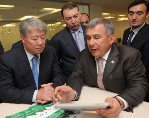 Алматинская делегация познакомилась с ходом подготовки к Летней Универсиаде-2013 года в Казани