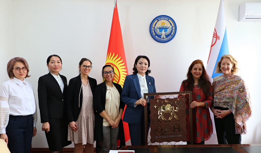 THE CHAIRMAN OF UN WORKING GROUP MADE A WORKING VISIT TO OSH
