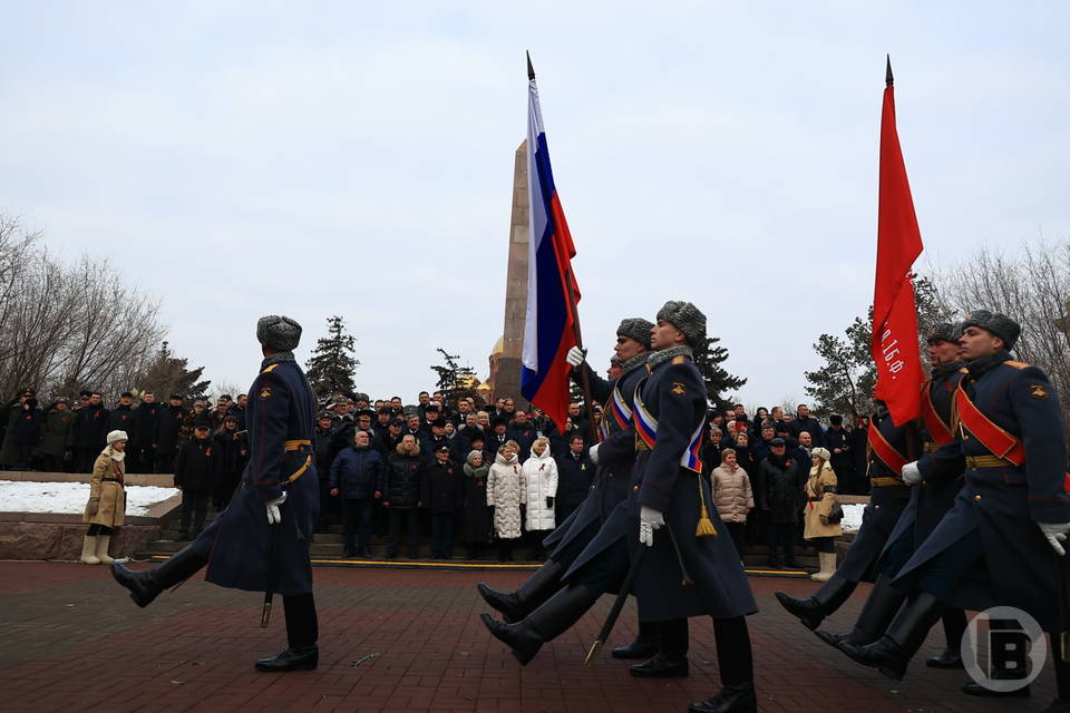 В Волгограде проходят мероприятия по случаю 80-летия победы в Сталинградской битве