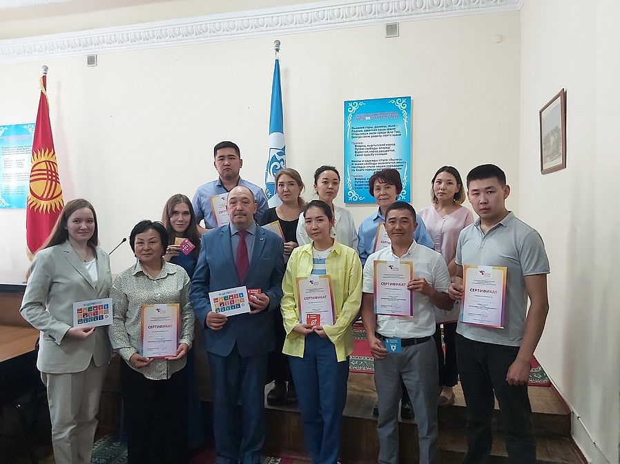 Бишкек: тренинг, тренинг и еще раз тренинг!