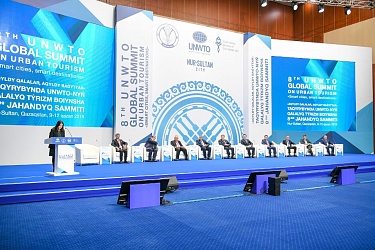 President of UCLG-Eurasia at the UNWTO Summit in Nur-Sultan