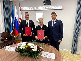 REPRESENTATIVE GOVERNMENTS OF KHABAROVSK AND YAKUTSK AGREED TO COOPERATE AND COLLABORATE