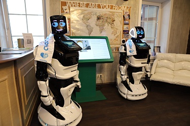 Роботы-гиды в Иркутске 