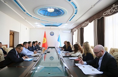 THE MAYOR OF THE CITY OF OSH HELD A MEETING WITH THE SWEDISH DELEGATION