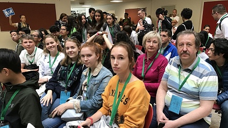 Schoolchildren from Kirov Represented Russia to CEI-2018 in Judenburg