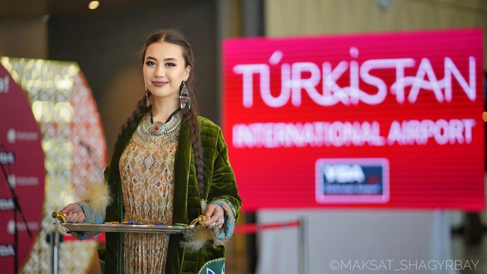 В Туркестане открылся международный аэропорт