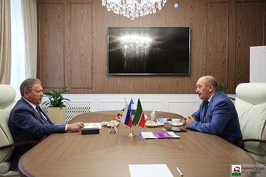 Rasikh Sagitov Has Met With Mayor Of Ufa