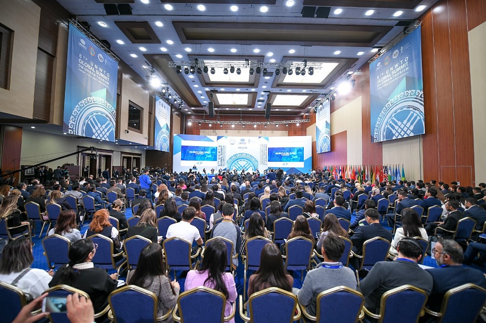 Президент ОГМВ-Евразия на Саммите ЮНВТО в Нур-Султане