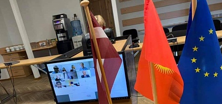 Местные власти Кыргызстана и Латвии провели онлайн-встречу