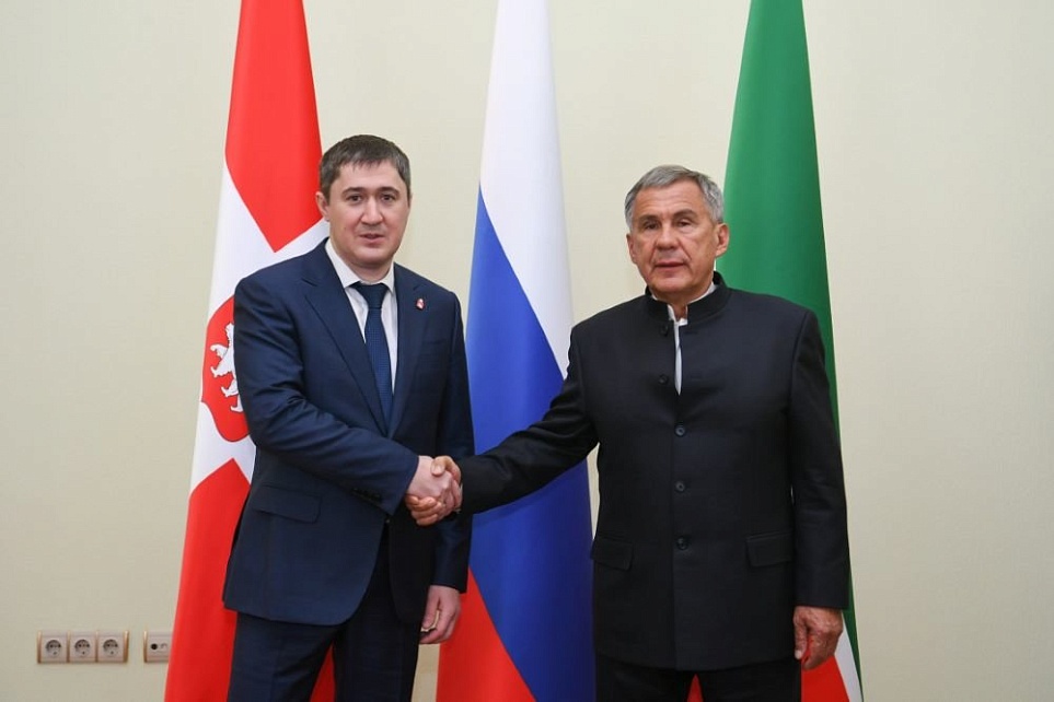 Пермский край и Республика Татарстан укрепляют сотрудничество регионов