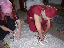 UNESCO retains traditional Kyrgyz felt carpets