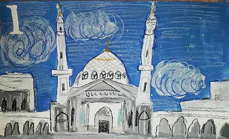 The contest of children drawings on the theme of heritage successfully finished