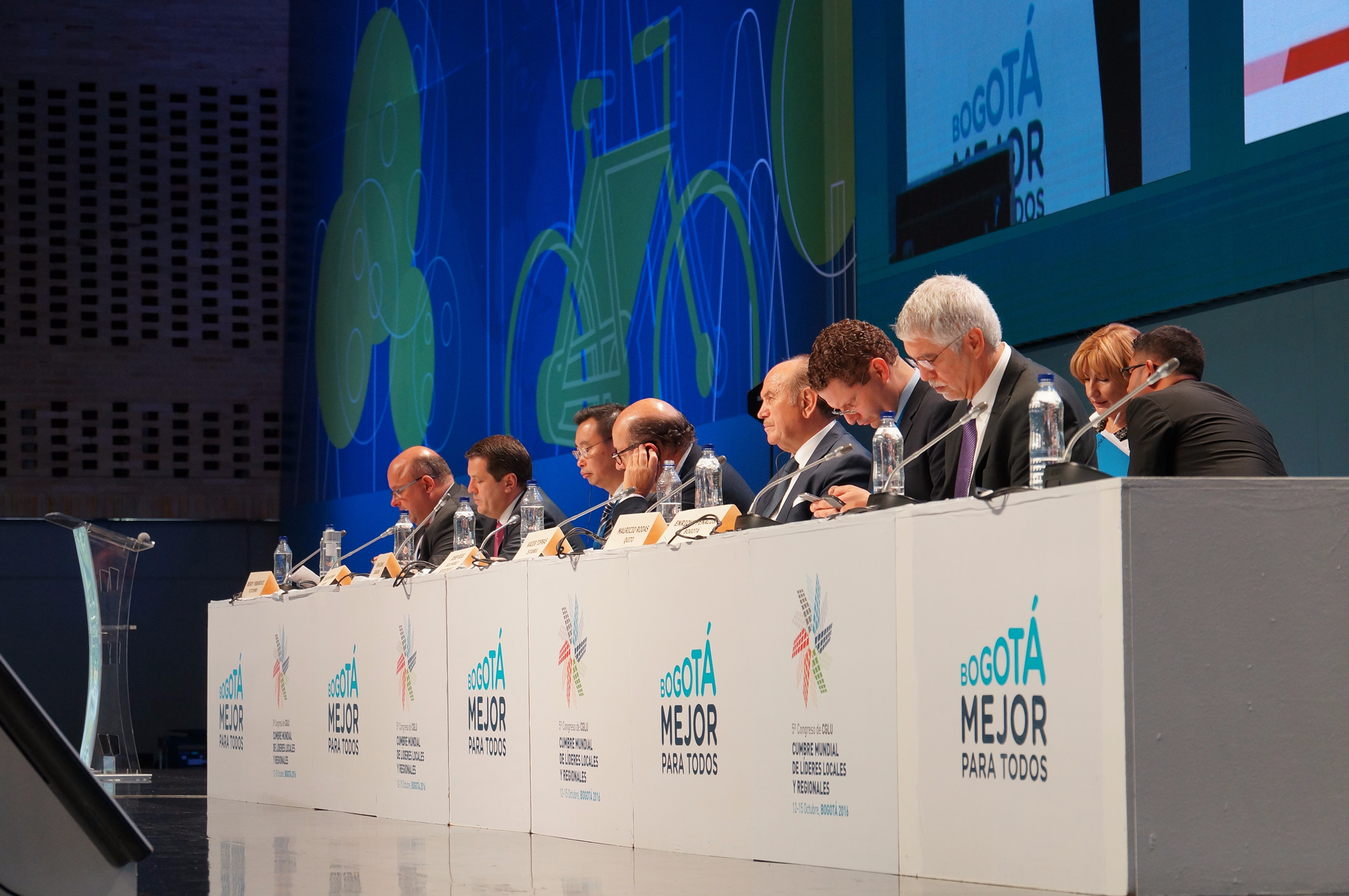 Results of the World Summit of Local and Regional Leaders, Bogota, Colombia