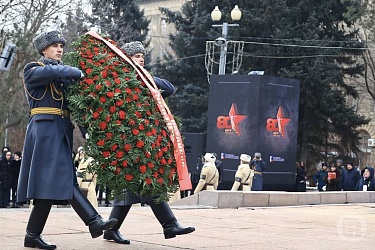 В Волгограде проходят мероприятия по случаю 80-летия победы в Сталинградской битве