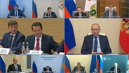 Ilsur Metshin Told Vladimir Putin About International Cooperation in the Framework of UCLG-Eurasia