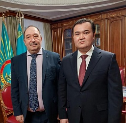 Генеральный секретарь ЕРО ОГМВ совершил визит в Астану