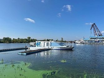 В Зеленодольске спустили на воду первое в РТ водородное судно